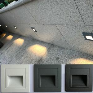 LED 벽 램프 5W 방수 LED 계단 조명 매립형 램프 실내/실외 방수 계단 조명 85-265V