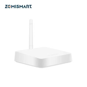 안테나가 있는 Zemismart Zigbee 허브 스마트 홈 브리지 네트워크 케이블이 있는 유선 게이트웨이 Tuya Smart Life 앱과 함께 작동