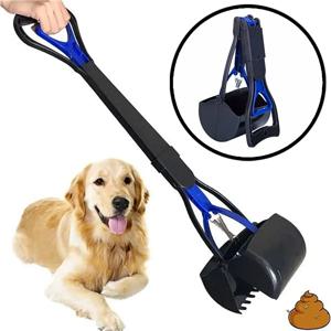 고양이 똥 특종 깨끗한 폐기물 청소 도구 애완 동물 용품 클리너 Pooper Scooper 애완견 긴 손잡이 애완 동물 Pooper Scooper Dog