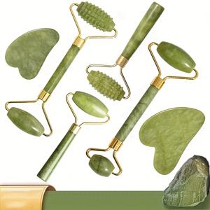 Gua Sha 페이스 마사지 롤러 Jade Store 스크레이퍼 롤러 마사지 페이셜 구 아슈 리프트 바디 슬리밍 Guasha Neck 스킨 케어 도구