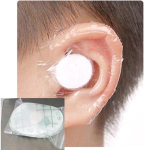 60pcs 방수 귀마개 아기 수영 귀 패드 귀 스티커 방수 귀마개 귀 보호기 샤워 캡 도구