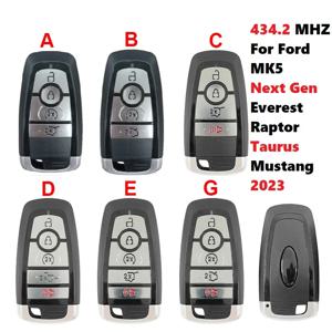 CN 018098   포드 차세대 에베레스트 랩터 MK5 토러스 머스탱 2023 HITAG PRO 49 칩 키리스 고용 434.2 MHZ 애프터마켓 스마트 키