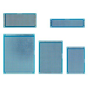 PCB 프로토타입 보드 양면 회로 기판, DIY 범용 인쇄 만능기판 전자 키트, 2x8, 3x7, 4x6, 5x7, 7x9cm, 6 개, 10 개