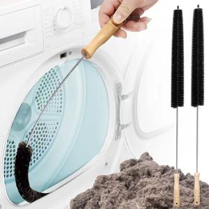 1PCS 건조기 청소 브러시 ​​의류 건조기 린트 브러시 벤트 트랩 클리너 브러시 700mm 긴 유연한 코일 소프트 브러시
