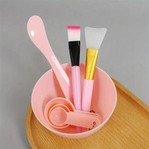 7개/세트 DIY 페이스 마스크 혼합 도구 - 페이셜 어플리케이터 주걱 마스크 보울 스푼 - 마스크 및 스킨 케어 제품 적용