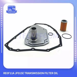RE0F11A JF015E 닛산 Versa Sentra Versa Note 33010-JF015 31726-28X0A 31726-3JX0A 용 변속기 필터 오일 팬 가스켓 키트