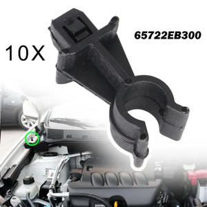 보넷 후드 지지대 프로드 로드 클램프 클립 거치대 도구, 닛산 캐시카이 듀알리스 J10 나바라 D40 PathfinderR51 용, 세트 당 10 개, 65722EB300
