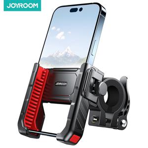 Joyroom 범용 자전거 휴대폰 거치대, 충격 방지 한 손으로 작동, 자전거 오토바이 휴대폰 마운트, 360 ° 회전, 4.7-7 인치 휴대폰
