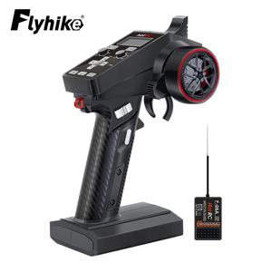 HOTRC CT-6A RC 자동차 탱크 보트 용 F-06A 수신기가있는 2.4GHz 6CH 원격 제어 라디오 시스템 송신기 LCD 화면 디스플레이