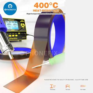 메카닉 400 ℃   고온 방지 테이프 폴리이미드 스티커(휴대폰 PCB 회로 기판 배터리 랩 보호 수리 도구용)
