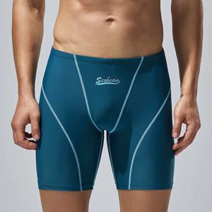 SEOBEAN-남성용 신상 여름 로우라이즈 컬러풀 SWIM BOXER, 롱 VORTEX SWIMWEAR