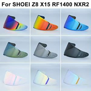 슈에이 Z8 NXR2 RF1400 RF-1400 CWR-F2 CWR-F2R X15 X-피틴 X-SPR 프로 쉴드 선스크린 윈드쉴드 헬멧 부품용 헬멧 바이저