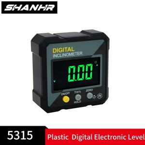 SHANHR 디지털 레벨 박스 및 각도 측정기 (자석 베이스 및 LCD 디스플레이) 목공 및 정밀 테이블/절단기용