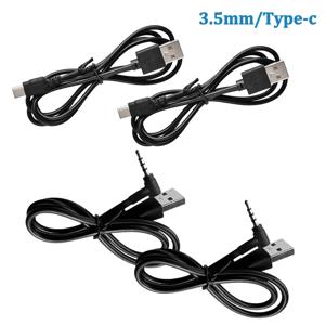1/2/4PCS 3.5mm/Type-C EJEAS V6 PRO V4 PLUS 오토바이 헬멧 액세서리 Vnetphone V6/V4 Bluetooth 인터콤 용 USB 충전 케이블