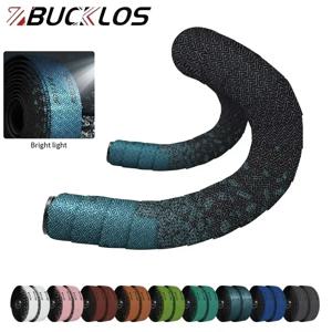 BUCKLOS 자전거 핸들 바 테이프 충격 방지 사이클링 도로 자전거 테이프 미끄럼 방지 레이싱 소프트 PU EVA 핸들 바 벨트 벤트 바 랩