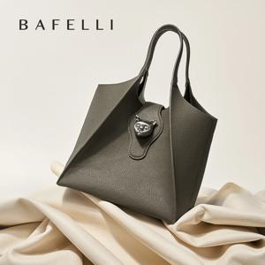 BAFELLI 2026 여성용 핸드백 토트 여행 가방 정품 가죽 캐주얼 패션 럭셔리 브랜드 남녀공용 지갑 비즈니스 세련된 디자이너