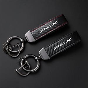 혼다 PCX 125 PCX125 PCX 150 PCX150 2010-2020 2019 2018 액세서리 용 고급 가죽 오토바이 키 체인 홀더 열쇠 고리