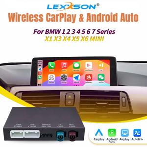 무선 CarPlay For BMW NBT CIC 1 2 3 4 5 7 시리즈 F22 F10 F01 F02 X3 X4 F25 F26 미니 X4 X5 X6 F56 F15 F16 F85 안드로이드 자동 박스