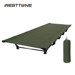 WESTTUNE 캠핑 침대 휴대용 접이식 침대 캠핑 여행 배낭 하이킹 슬리핑 침대를위한 야외 초경량 소형 텐트 침대
