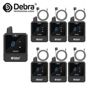 Debra Audio IEM Er-Mini 무선 이어폰 모니터 시스템 오디오 전문 무대 모니터링을 위한 Protable Li-on 충전식