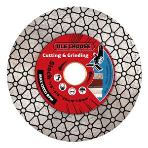 Casaverde 125mm 다이아몬드 커팅 디스크 세라믹 타일 도자기 대리석 원형 톱 블레이드 세라믹 도자기 절단 및 연삭