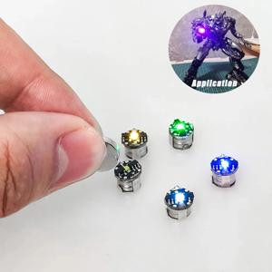 3pcs 미니 자기 제어 Led 램프 무선 조명 Diy 모델 로봇/비행기 모델/자동차/디오라마 배터리에 대 한 장난감 만들기