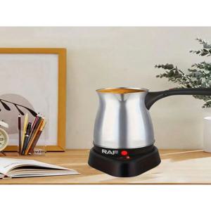 EU 플러그 터키 커피 포트 핸들 스테인레스 스틸 전기 커피 메이커 뜨거운 주전자 500ml