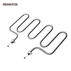 SNDHEATER 220V 전기 물 가열 요소 M12 스테인레스 스틸 고전력 히터 예비 부품 보일러 1500W 2000W 3000W 4000W