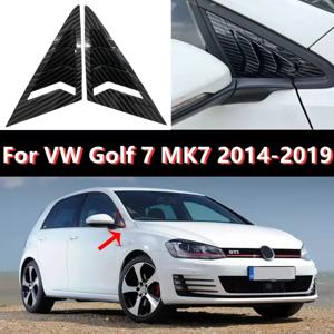 앞 창 셔터 커버 트림 창 루버 사이드 벤트 VW 폭스 바겐 골프 7 MK7 Hatchback 2014 2015 2016 2017 2018 2019