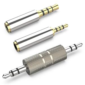 3.5/2.5mm 남성 2.5/3.5mm 여성 잭 스테레오 커넥터 커플러 어댑터 MP3 DVD 헤드폰 차량용 오디오 케이블 연장.