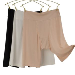 1PC 원활한 높은 허리 안전 반바지 여성 안티 Chafing 허벅지 팬티 속옷 반바지 여자 5 점 탄성 요가 바지