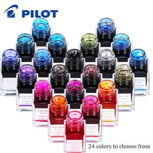 2025 새로운 컬러 오리지널 PILOT 이로시즈쿠 보쿠스이 잉크 컬러링 잉크 내추럴 컬러 잉크 15ML 24색