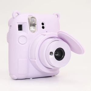 Fujifilm Mini12 실리콘 케이스 충격 방지 낙하 방지 경량 소프트 보호기 커버 카메라 바디 스킨 인스턴트 카메라 액세서리