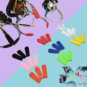 50pcs 게임 자동 판매기에 대 한 크레인 클로 발 커버 캔디 캡슐 볼 펜 치 Anti-Slip 실리콘 슬리브 탄성 발 커버
