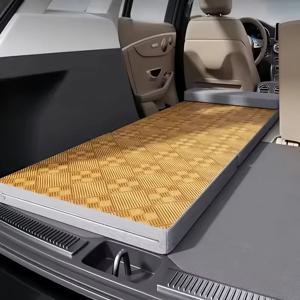 180CM SUV 자동차 접이식 침대 슬리핑 패드 휴대용 두꺼운 여행 매트리스 캠핑 사무실 휴식 매트 접이식 뒷좌석 패드