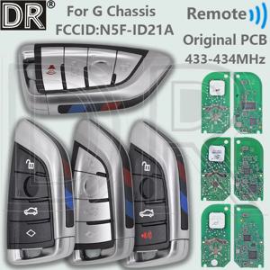 DR N5F-ID21A/ID21A ID49칩 434MHz 정품 PCB 차량용 리모컨 키 (BMW 3 5 6 7 X3 X5 X7 G 시리즈 G01 G02 G08 G11 G20 G30 G31 G32 용)