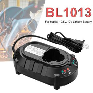 10.8V-12V 리튬 이온 배터리 DC10WA 전기 드릴 스크루 드라이버 도구 Makita BL1013 BL1014 용 충전기 전원 공급 장치 충전기