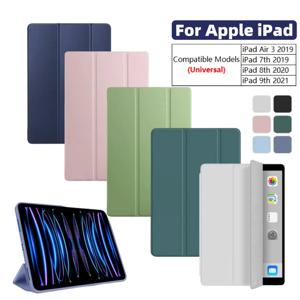iPad Air 3 케이스 10.5 인치 2019 TPU 삼중 자기 스탠드 Apple iPad 10.2 7th 8th 9th Generation Case 용 스마트 태블릿 케이스