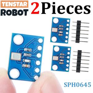 TENSTAR 2pcs SPH0645 MEMS I2S 출력 디지털 마이크 모듈 SPH0645LM4H 마이크 센서 브레이크 아웃 보드 1.6-3.6V