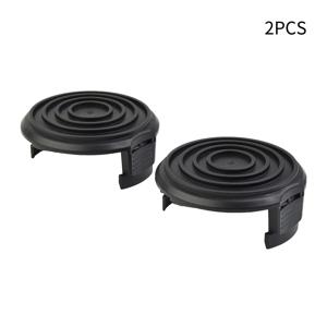 파크 사이드 Prt550a1 용 2PCS 스풀 커버 91105342 Frt550a1 311404 3302 41 PRT 550 A1 A5 잔디 깎는 기계 도구 액세서리