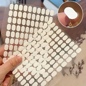 LINMANDA 100/300PCS 양면 네일 테이프 네일 아트 디스플레이 스탠드 도구 투명 네일 스티커 네일 스티커 적합
