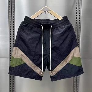 배기 청바지 데님 반바지 남자 복싱 반바지 남성 의류 Jorts Maccabi Haifa 루즈 럭셔리 브랜드 남자 옷 Y2k