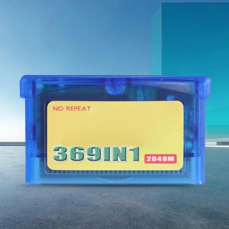 369 in 1 영어판 게임 카드 비디오 게임 카트리지 카드 콘솔용 클래식 레트로 게임 컬렉션 베스트 세일