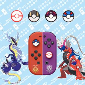 닌텐도 스위치 NS 라이트 Oled 컨트롤러에 대 한 4 개/몫 포켓몬 Poke Ball 스틱 그립 캡 조이스틱