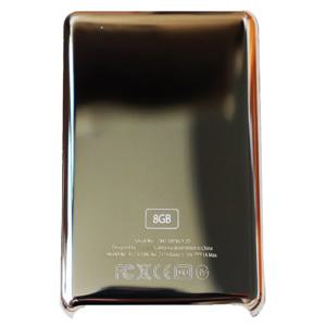로고가 없는 iPod nano 3세대 4GB 8GB용 교체용 금속 후면 후면 하우징 케이스 커버