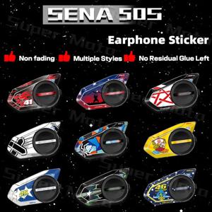 SENA 50S sena 50s 오토바이 헬멧 블루투스 헤드셋 보호 스티커 크리 에이 티브 블루투스 헤드셋 데칼 방수