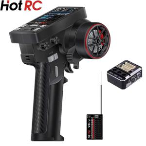 핫 RC CT-10B 10채널 컬러 스크린 리모컨 2.4G 무선 송신기 클라이밍 드리프트 자동차 RC 모델 자동차 보트 탱크용
