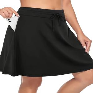 플러스 사이즈 1XL-5XL 새로운 여성의 하이 웨이스트 슬림 피트 a 라인 프린트 반바지 스커트 숙녀 패션 하이 라이즈 a 라인 미니 스커트