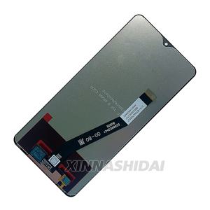 레드미 9 M2004J19G M2004J19C용 6.53인치 LCD 디스플레이 터치 스크린 디지타이저 어셈블리 (프레임 및 배터리 커버 포함)