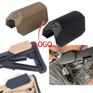 버트패드 라이저 Gbr 스타일 CTR 충격 흡수 전술용 퀵 분리 나일론 숄더 치크 레스트 AR15 M4 CQB 사냥 액세서리